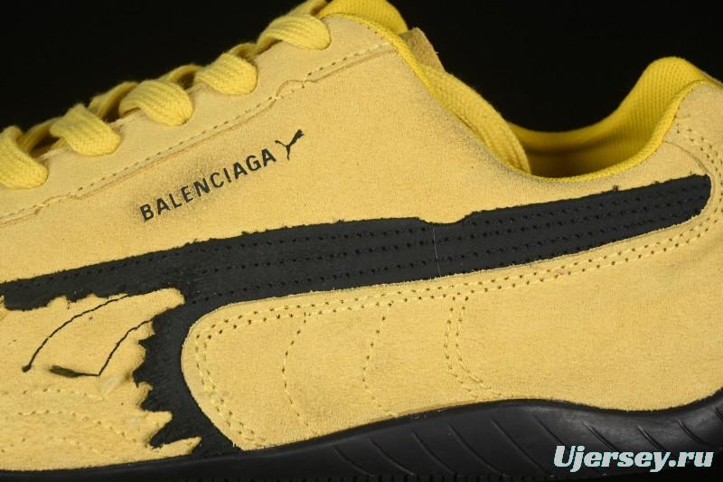 Puma The Open Product x Puma Speedcat Paris Collaboration Low-Top Lifestyle Casual Shoes - 406519-06