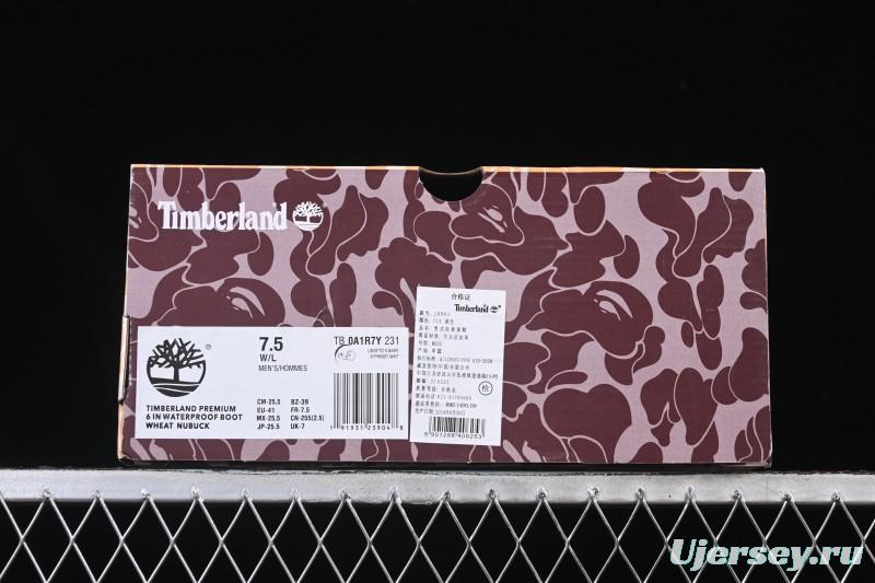 Timberland Bape Undefeated Triple Collaboration Limited Edition Waterproof Boots - TB0A1R7Y231