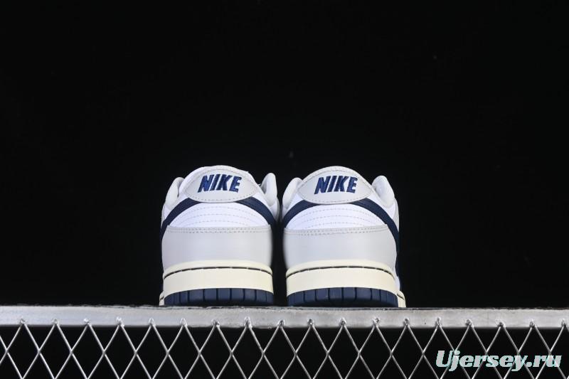 Nike SB Dunk Low Blue White Gray Colorway Low-Top Casual Skate Shoes - IM2222-101