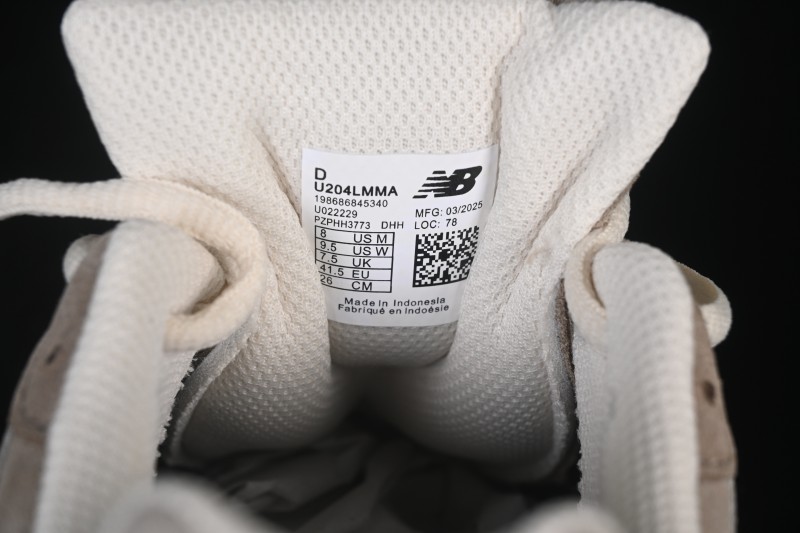 New Balance 204 Series Retro Breathable Casual Running Shoes - U204LMMA