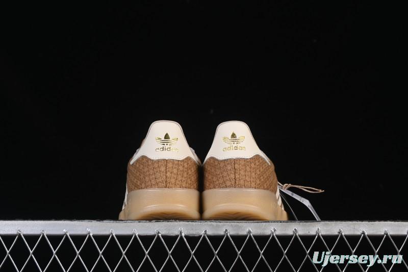 Adidas Originals Gazelle Indoor Retro Casual Slip-Resistant Wear-Resistant Low-Top Skate Shoes - JR8851