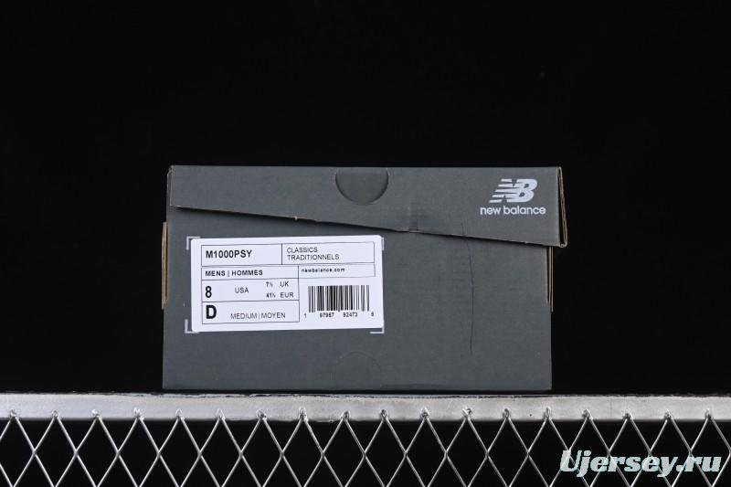 New Balance 1000 Series Retro Dad Style Low-Top Casual Running Shoes - M1000PSY