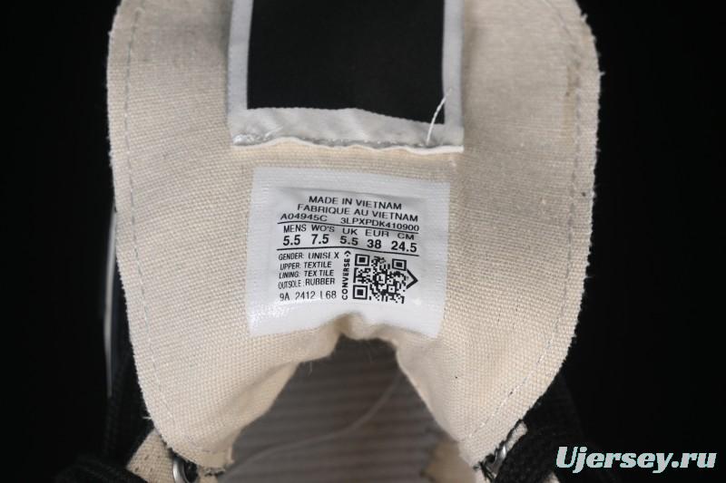 Rick Owens Drkshdw Converse Chuck 70 High Top Platform Casual Canvas Shoes - A06754C