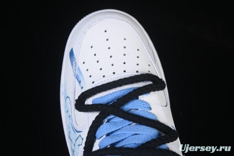 Nike Air Force 1'07 Low Pisces Hand-Painted Doodle Zodiac Series - 219-320