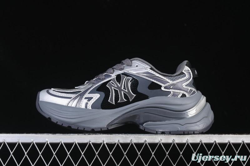New York Yankees Chunky Curve Runner Enamel Thick Sole Casual Running Shoes - 3ARNSPE5N50SID