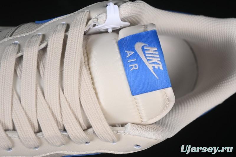 Nike Air Force 1 '07 Low LV Collaboration Mesh Panel Light Blue Low-Top Casual Sneakers - QW5836-025