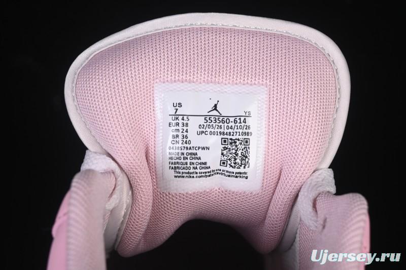 Nike Air Jordan 1 Low AJ1 Pearl Pink Low-top Casual Sneakers - 553560-614