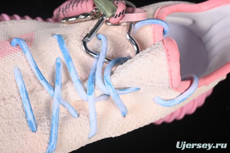 Adidas Yeezy 350 Boost V2 Running Shoes with Pink Watermelon Design - CP9366