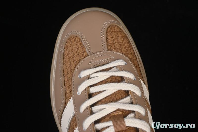 Adidas Originals Gazelle Indoor Retro Casual Slip-Resistant Wear-Resistant Low-Top Skate Shoes - JR8851