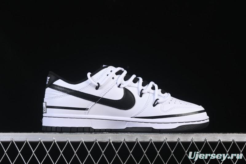 Nike SB Dunk Low Strap Custom Low-Top Casual Skate Shoes - DD1391-100