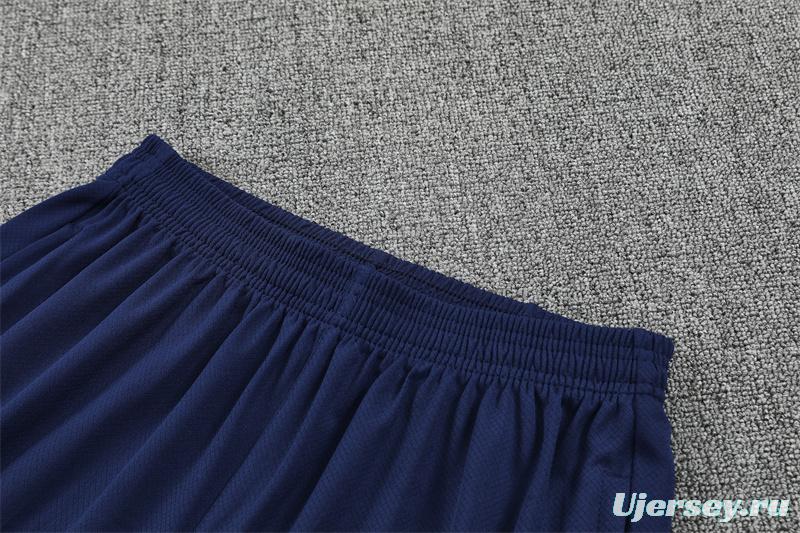 25/26 Barcelona Royal Blue Camouflage T90 Short Sleeve Jersey+Shorts