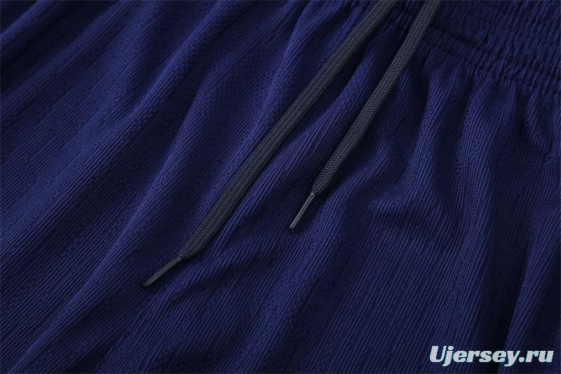 Player Version 25/26 Barcelona Orange T90 Half Zipper Jacket+Long Pants