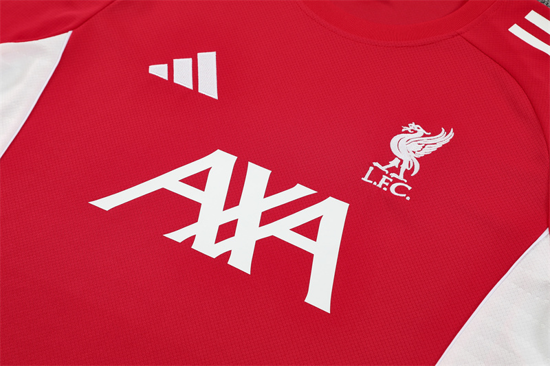 25/26 Liverpool Red  Short Sleeve Jersey+Shorts