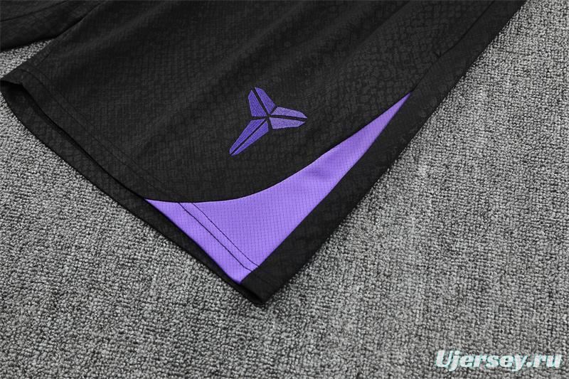 25/26 Barcelona Purple Joint Edition with XS Short Sleeve+Soccer Shorts