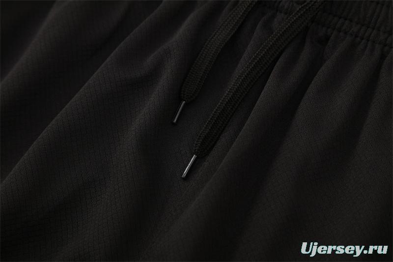 25/26 PSG Black T90 with XS Short Sleeve+Soccer Shorts