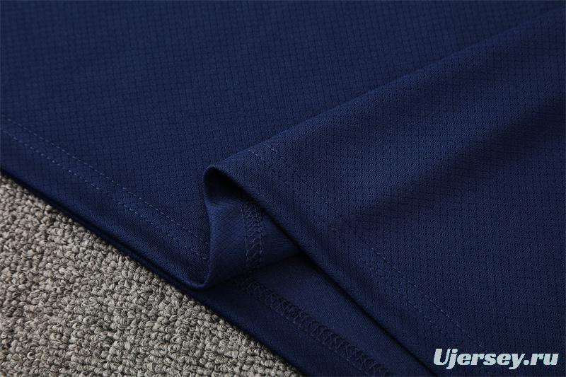 25/26 Barcelona Royal Blue T90 Short Sleeve Jersey+Shorts with XS