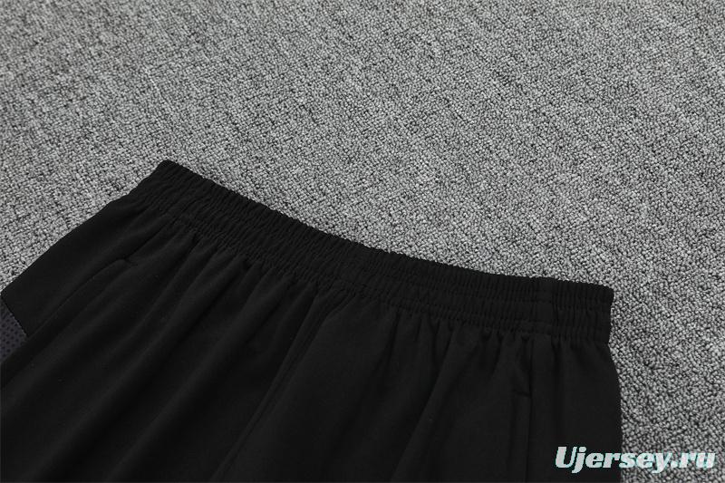 25/26 AC Milan Red Camouflage Half Zipper Jacket+Long Pants