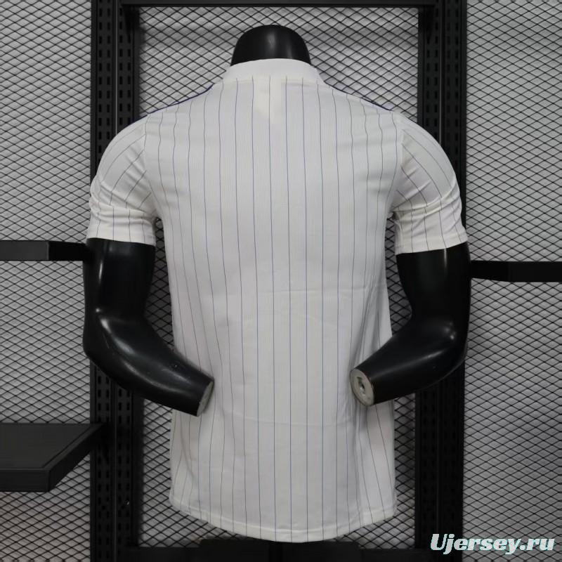 Player Version 25/26 Chelsea White Adidas Original Casual Jersey