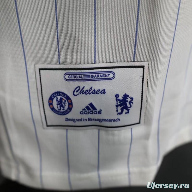 Player Version 25/26 Chelsea White Adidas Original Casual Jersey