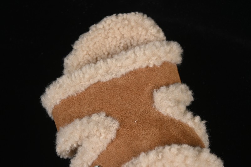 GG-CC Autumn Winter Felt Casual Slides - G25Y9084B