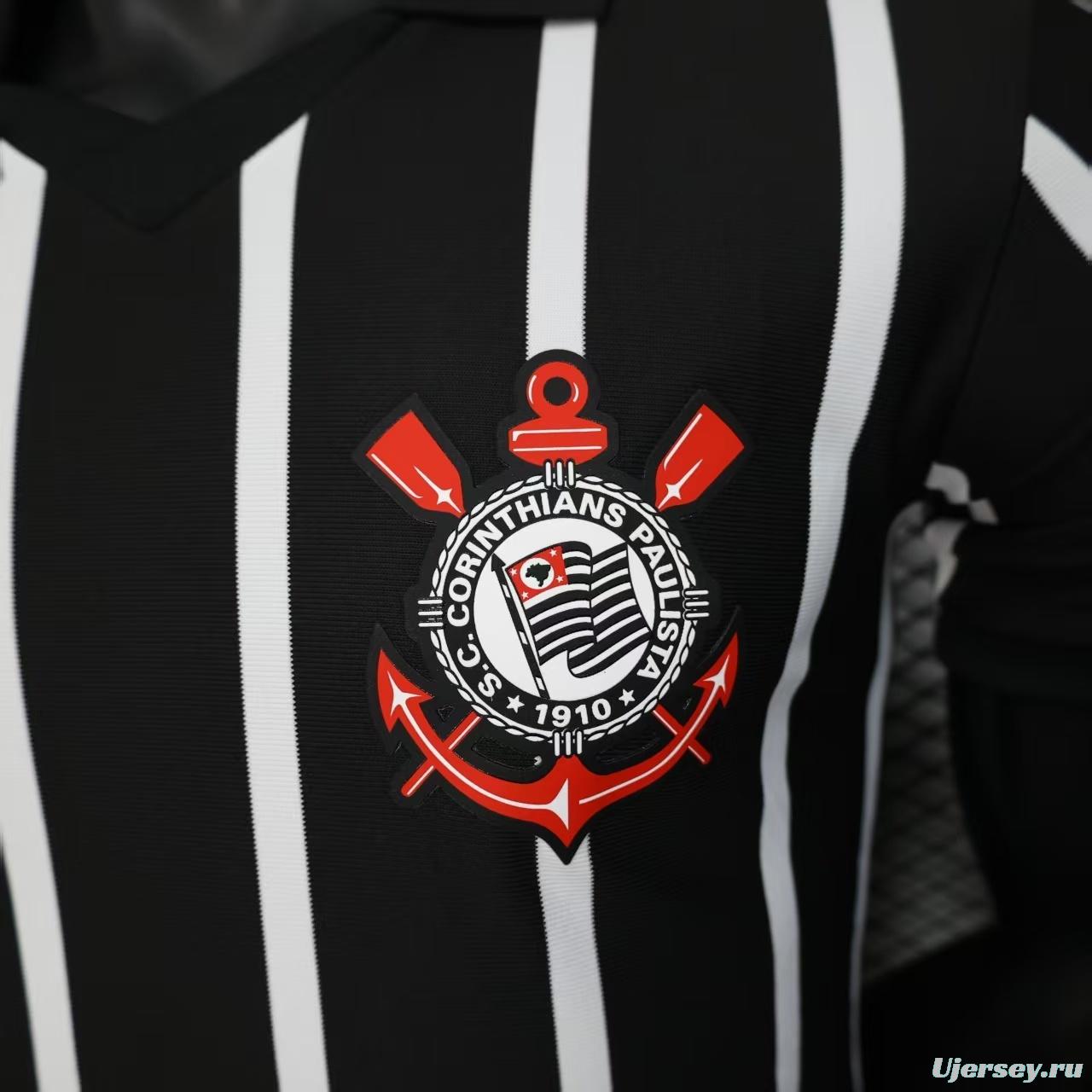 Player Version 25/26 Corinthians Black Stripe Special Edition Jersey