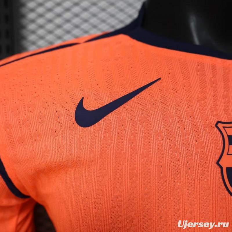 Player Version 25/26 Barcelona Third Long Sleeve Jersey