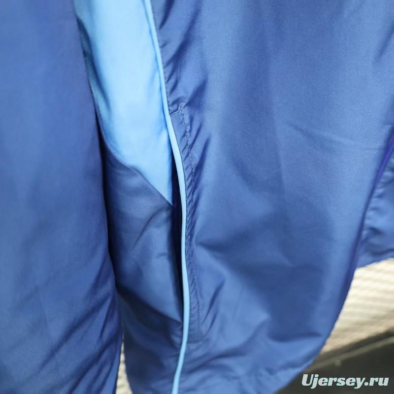 25/26 Club America Blue Windbreaker (with Inner Lining)
