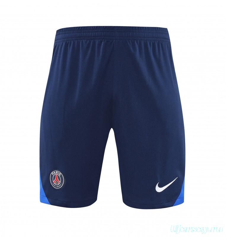 25/26 PSG Red/Blue Short Sleeve Jersey+Shorts