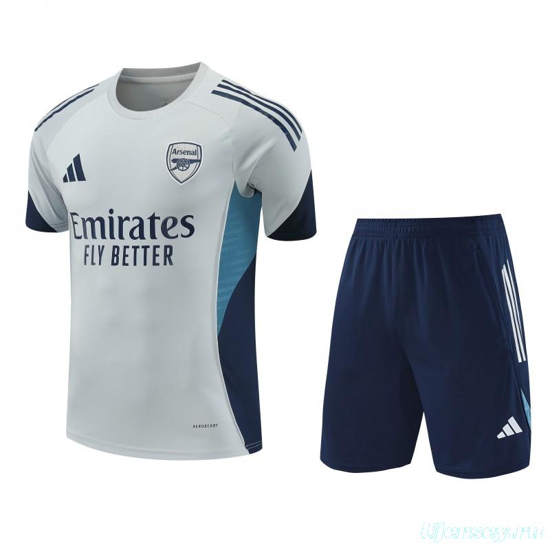 25/26 Real Madrid White Short Sleeve Jersey+Shorts