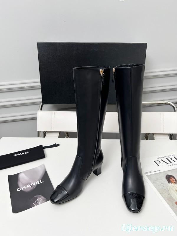 Chanel 2025/SS Double C High-Heel Fashion Boots - LY00370/LY00400