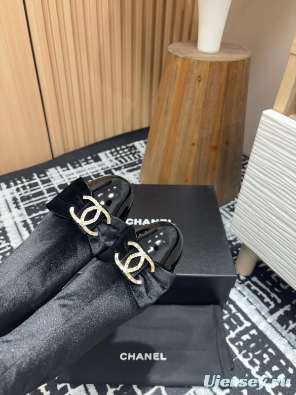 Chanel 2025/SS Bow CC Crystal Buckle Ankle Boots - LY00340/LY00350