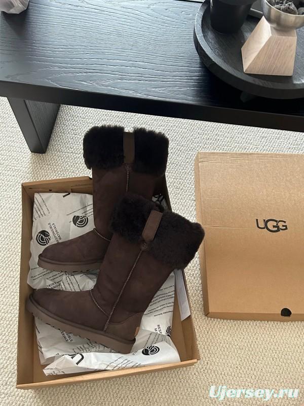 UGG High Boot Snow Boots with Fur Collar - AS00370