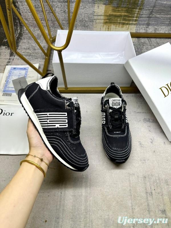 Dior Fall 2025/SS Canvas Sneakers with Fringe Details - LY00270