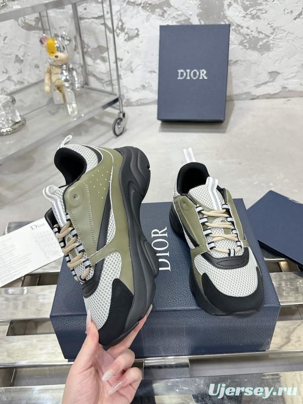 Dior B22 Series Classic Mesh Casual Sneakers Dad Shoes - LY00340