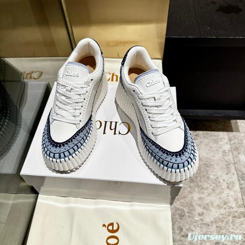 Chloe Hand-Stitched Mark Line Casual Shoes - LY00350