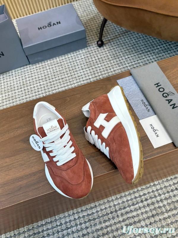 Hogan H-STRIPES Series Couple Thick Sole Dad Shoes Sneakers - AS00350