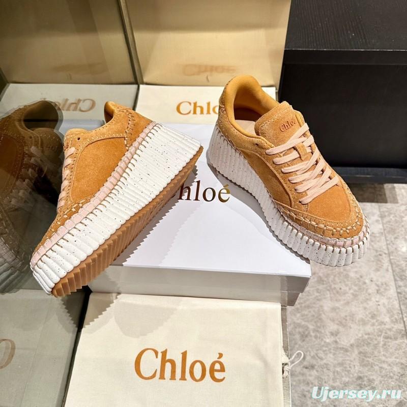 Chloe 2025/SS Hand-Stitched Casual Shoes - LY00350