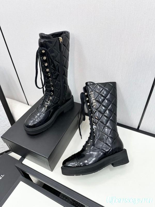 Chanel Classic Rubber Sole Boots - LY00380/LY00390