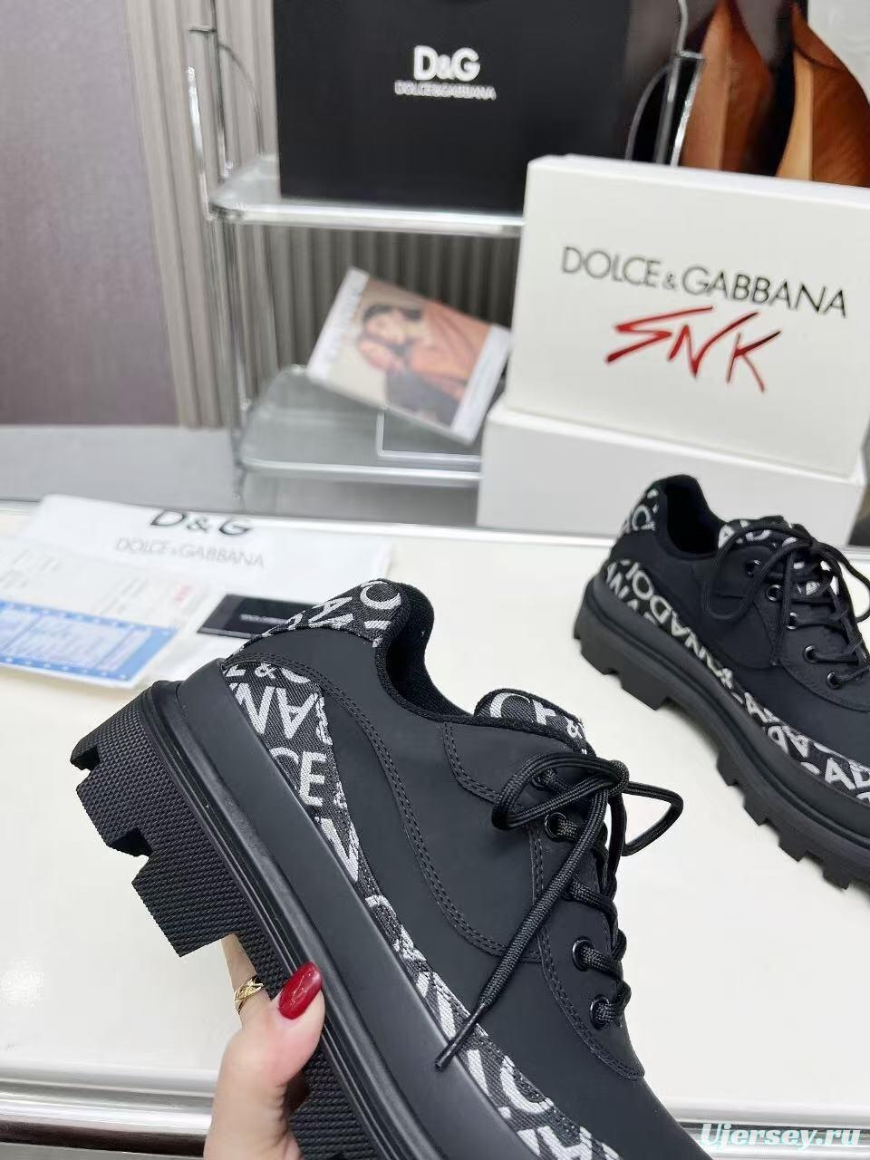 D&G Chunky Derby Casual Big Head Shoes - AS00340