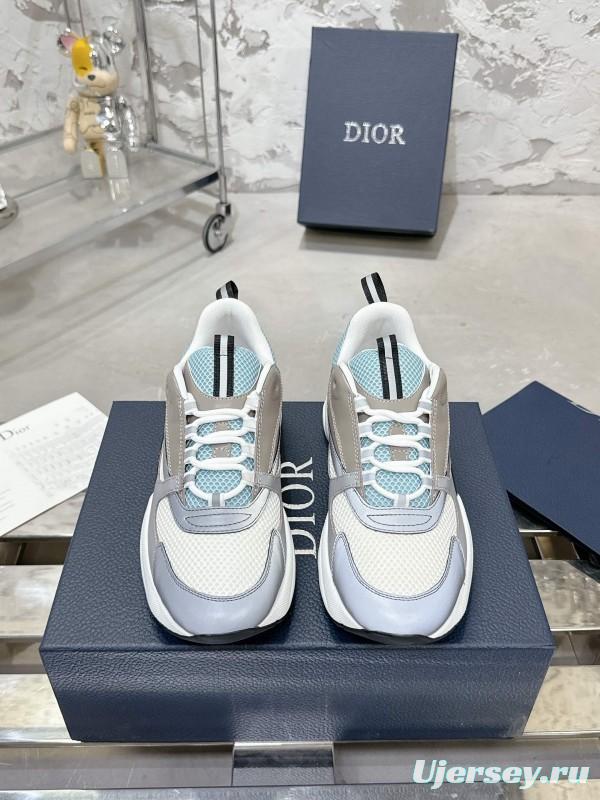 Dior B22 Series Classic Mesh Casual Sneakers Dad Shoes - LY00340