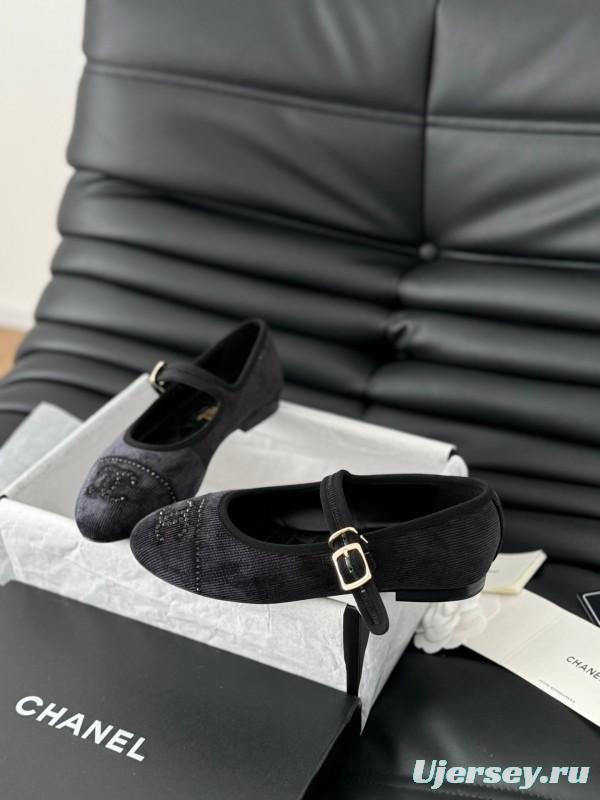 Chanel 2025 SS Runway Mary Jane Flats - LY00300