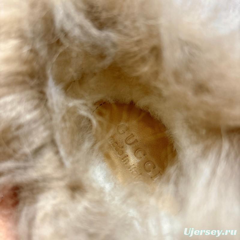 GG Wool Fashion Snow Boots with Merino Wool Lining - KFY00290