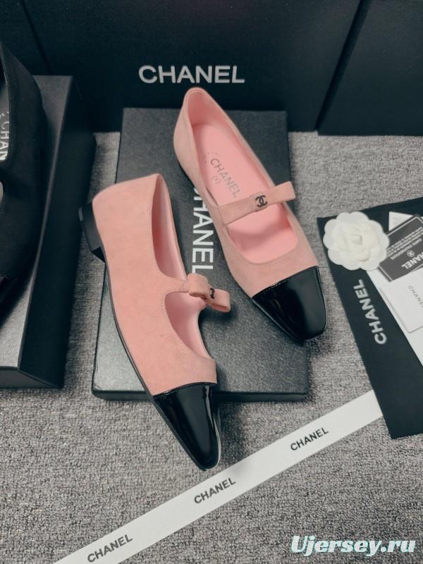 Chanel Classic Slingback Bow Flats - LY00290