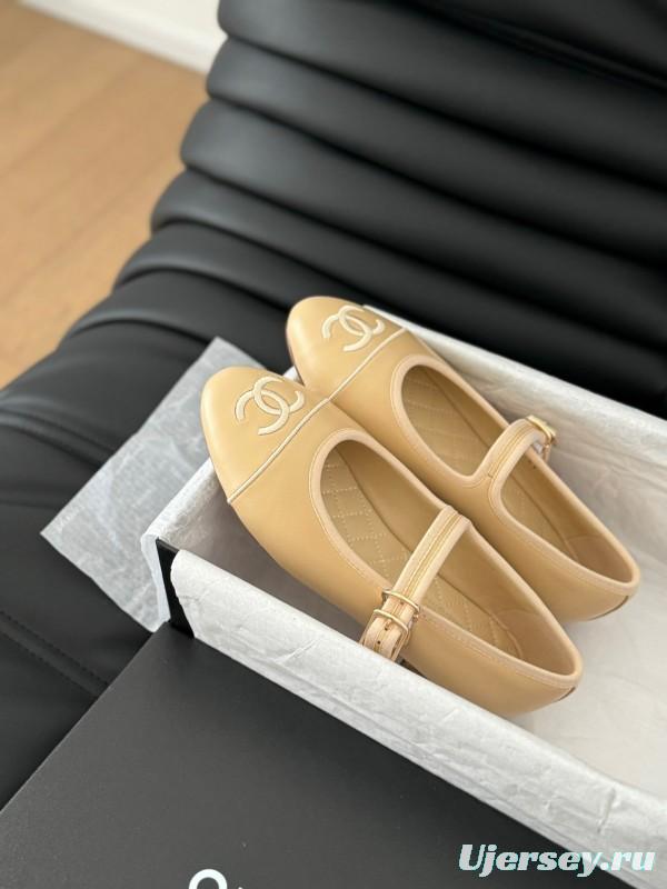 Chanel 2025 SS Runway Mary Jane Flats - LY00