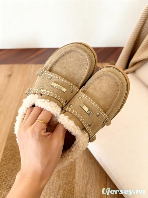 SugarSu Retro Platform Snow Boots Chunky Sole Casual Shoes - KFY00270