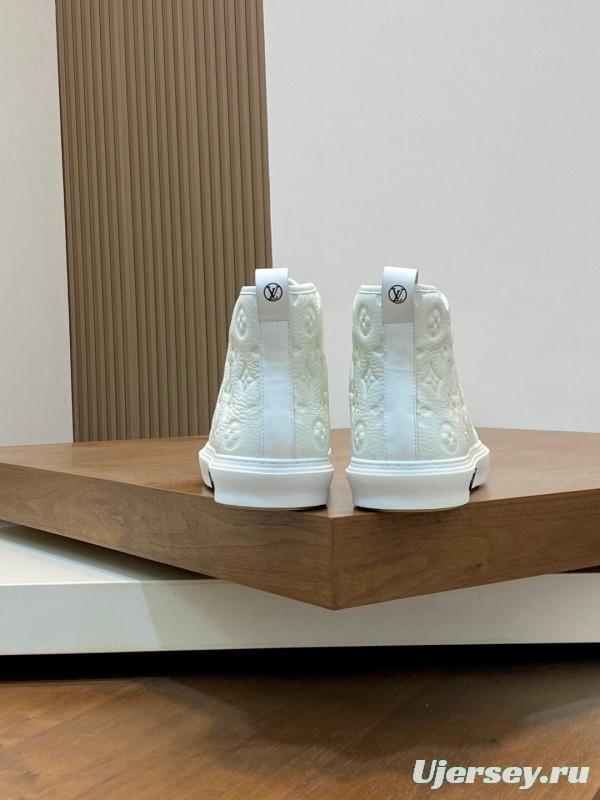 Adidas Originals Casual Sports Boots with High-End Leather Construction - KFY00460