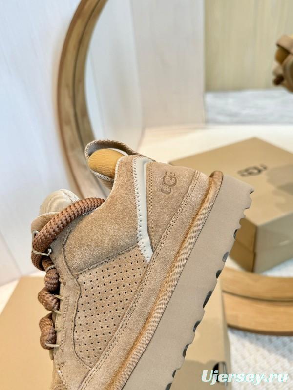 UGG Mel Leisure Shoes 2025 SS Autumn New Wide Strap Dual Color Design - LY00290