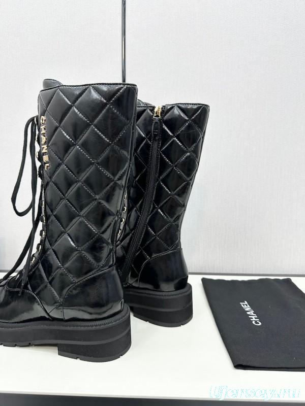 Chanel Classic Rubber Sole Boots - LY00380/LY00390