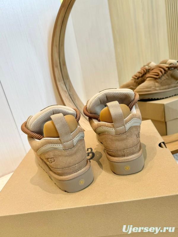 UGG Mel Leisure Shoes 2025 SS Autumn New Wide Strap Dual Color Design - LY00290