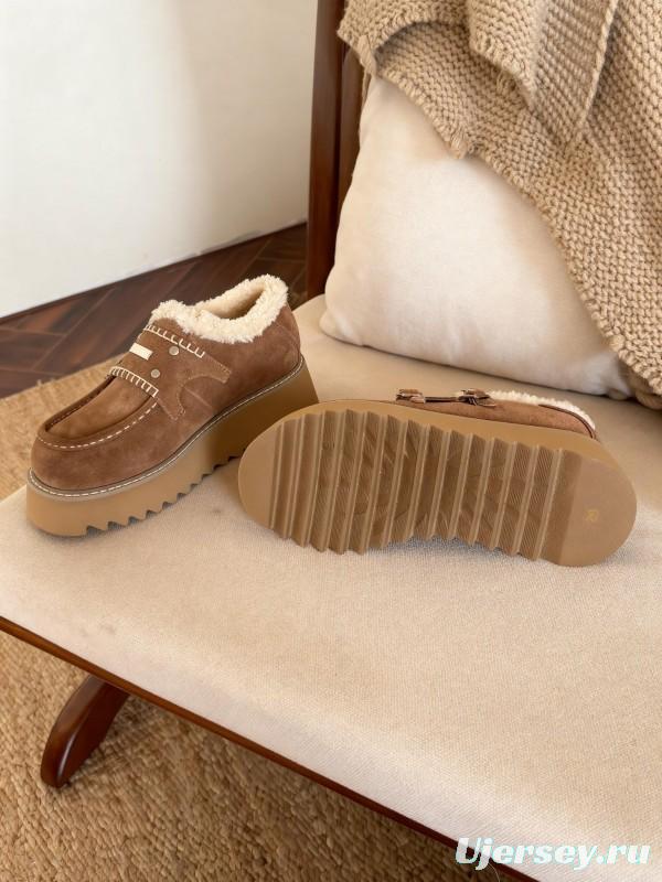 SugarSu Retro Snow Boots Platform Sole Casual Shoes - KFY00270